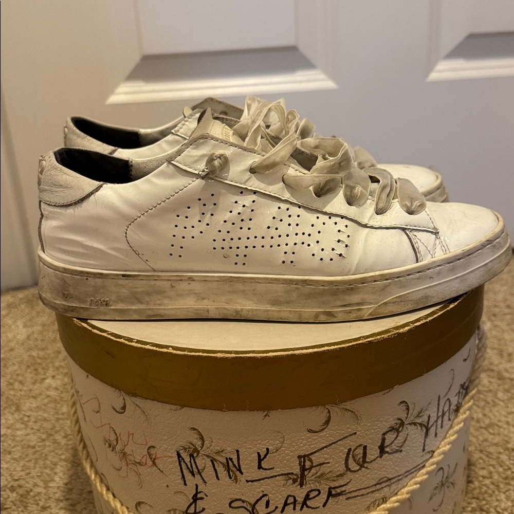 P448 white patent sneakers - Picture 4 of 5